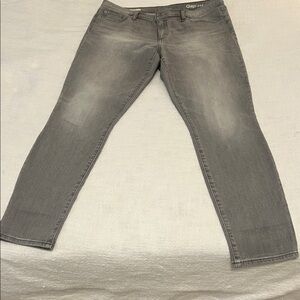 GAP Women’s Light Gray Wash Slim Gray Jeans Sz 32R NTOW